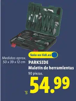 Lidl PARKSIDE Maletín de herramientas oferta