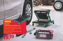 Lidl PARKSIDE Camilla taburete de taller 2 en 1 oferta