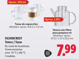 Lidl SILVERCREST Tetera / Tazas oferta