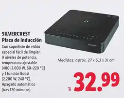 Lidl SILVERCREST Placa de inducción oferta