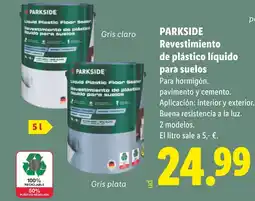 Lidl PARKSIDE Revestimiento de plástico líquido para suelos oferta