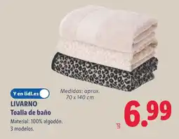Lidl LIVARNO Toalla de baño oferta