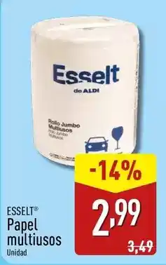 ALDI Esselt - papel multiusos oferta