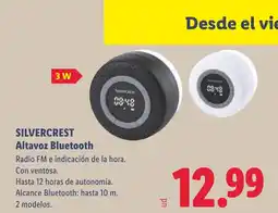Lidl SILVERCREST Altavoz Bluetooth oferta