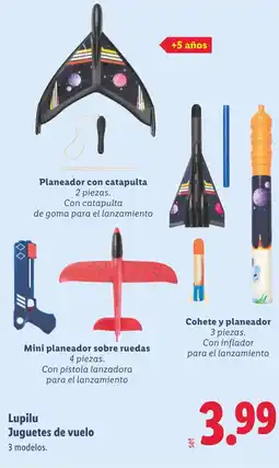 Lidl LUPILU Juguetes de vuelo oferta