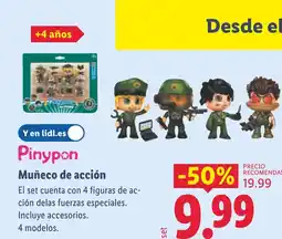 Lidl PINYPON Muñeco de acción oferta