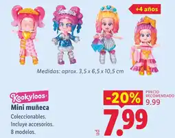 Lidl KOOKYLOOS Mini muñeca oferta