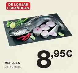 Hipercor Merluza oferta