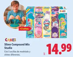 Lidl CAAZE Slime Compound Mix Studio oferta