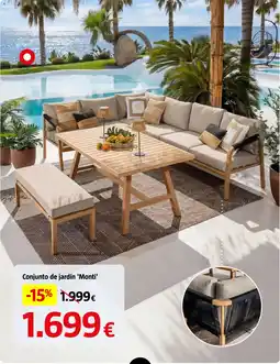 Bauhaus Conjunto de jardín 'Monti' oferta