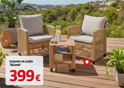 Bauhaus Conjunto de jardín 'Alicante' oferta