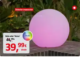 Bauhaus Bola solar 'Venus' oferta