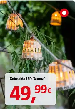 Bauhaus Guirnalda LED 'Aurora' oferta