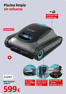 Bauhaus Robot de piscina 'Scuba S1' oferta