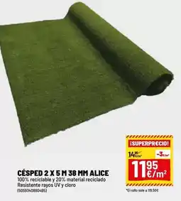 Brico Depôt Césped 2 x 5 m 38 mml oferta