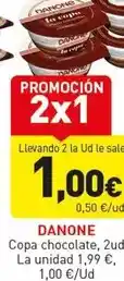 Hiperber Danone - copa chocolate oferta