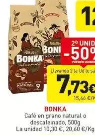 Hiperber Bonka - café en grano natural o descafeinado oferta