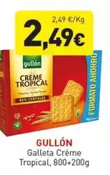 Hiperber Gullón - galleta crème tropical oferta