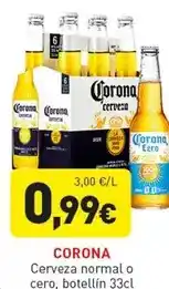 Hiperber Corona - cerveza normal o cero oferta