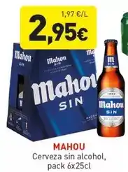 Hiperber Mahou - cerveza sin alcohol oferta