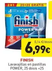 Hiperber Finish - lavavajillas en pastillas power oferta