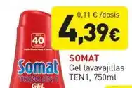 Hiperber Somat - gel lavavajillas oferta