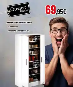 Outlet Hogar Armario zapatero oferta