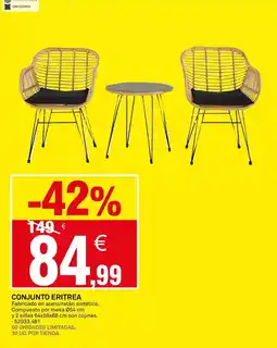 Bricoking Conjunto eritrea oferta