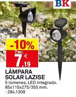 Bricoking Solar - lampara lazise oferta