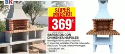 Bricoking Barbacoa con chimenea napoles oferta