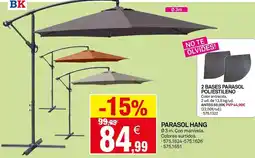 Bricoking Bq - parasol hang oferta