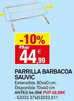 Bricoking Parrilla barbacoa oferta