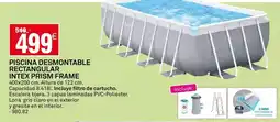 Bricoking Intex - piscina desmontable rectangular prism frame oferta