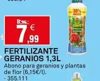Bricoking Compo - fertilizante geranios 1,3l oferta