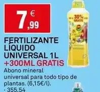 Bricoking Universal - fertilizante liquido oferta