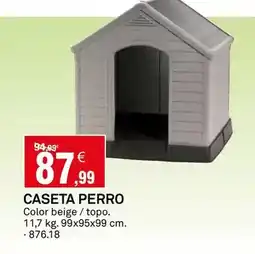 Bricoking Caseta perro oferta