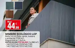 Bricoking Antracita - mimbre ecológico lop oferta