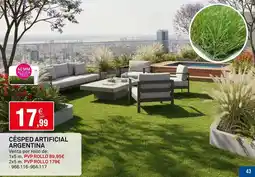 Bricoking Cèsped artificial argentina oferta