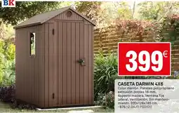 Bricoking Caseta darwin 4x6 oferta