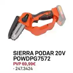 Bricoking Sierra podar 20v powdpg7572 oferta
