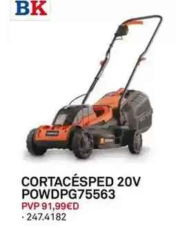 Bricoking Cortacésped 20v powdpg75563 oferta