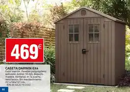 Bricoking Caseta darwin 6x4 oferta