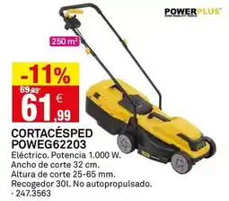 Bricoking Power plus - cortacésped poweg62203 oferta