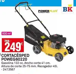 Bricoking Quality - cortacésped poweg60220 oferta