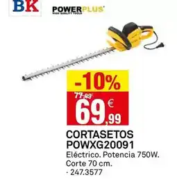 Bricoking Power plus - cortasetos powxg20091 oferta