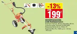 Bricoking Aire - destrozadora con ruedas s2cc oferta