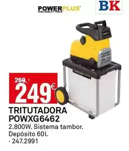 Bricoking Power plus - tritutadora powxg6462 oferta