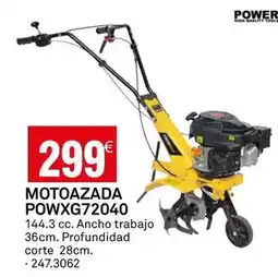 Bricoking Power plus - motoazada powxg72040 oferta