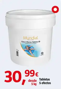 Bauhaus MUNDIAL Tabletas 5 efectos oferta