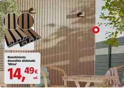 Bauhaus Revestimiento decorativo alistonado 'Minus' oferta